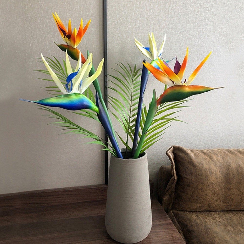 New Long Stem Artificial Bird  - Bird Paradise Strelitzia reseña y precio