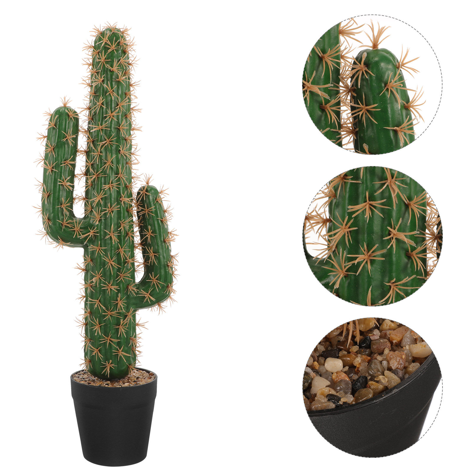 Lifelike Artificial Cactus Pla - Echeveria Succulent reseña y precio