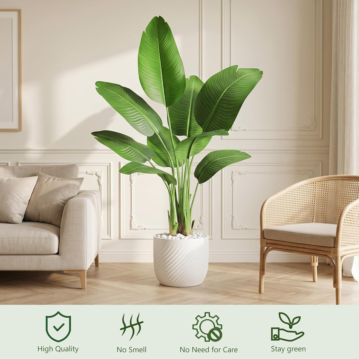 Tall Artificial Bird of Paradi - Bird Paradise Strelitzia reseña y precio