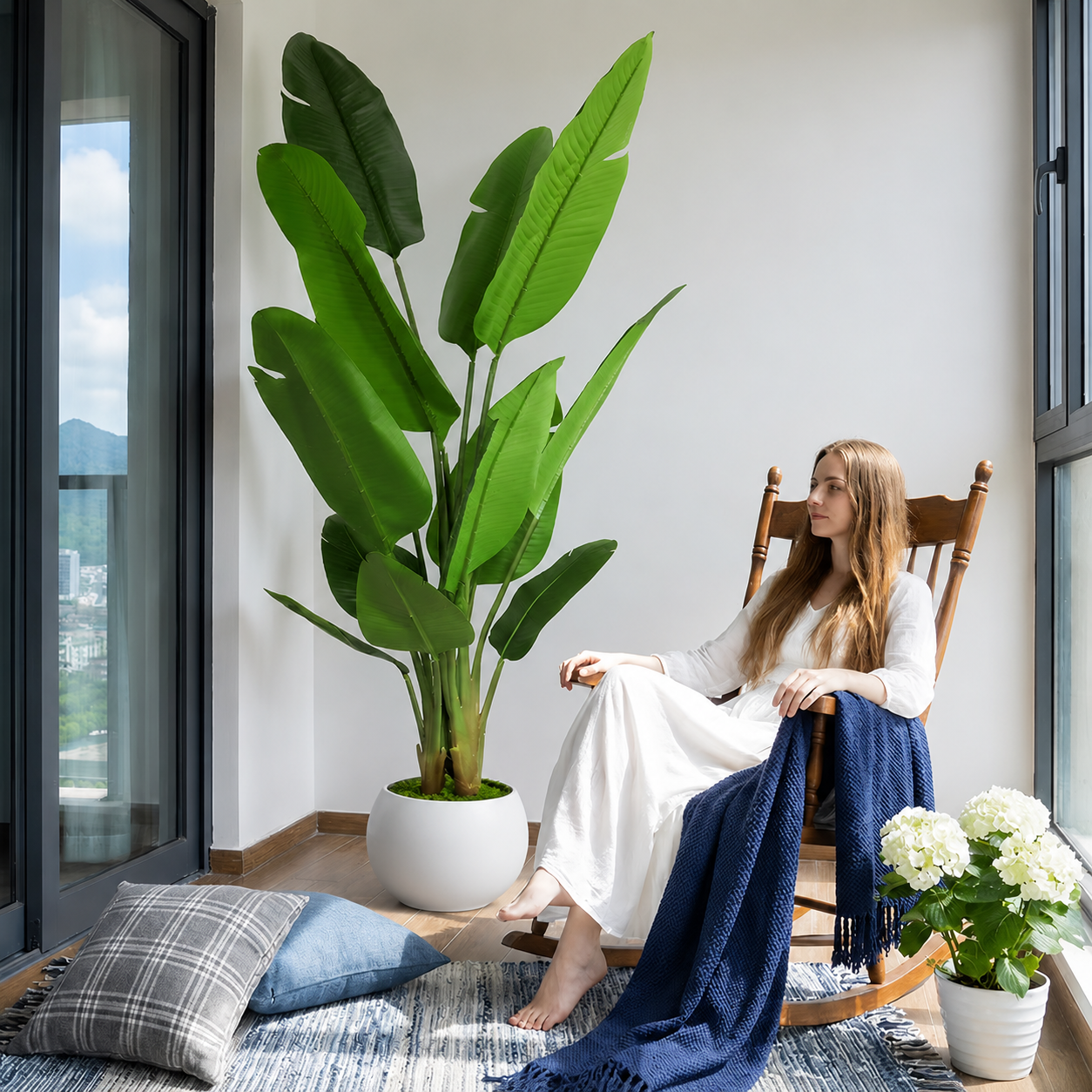 Tall Artificial Bird of Paradi - Bird Paradise Strelitzia reseña y precio