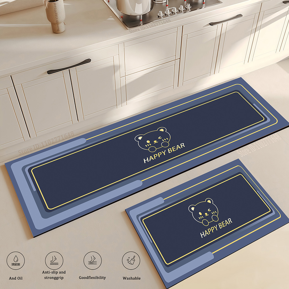 Flower Kitchen Mat Anti-Fatigu - Maranta Prayer Plant reseña y precio