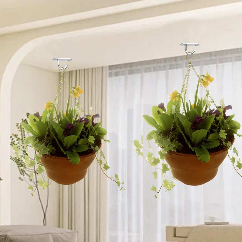 10/1pcs Heavy Duty J Hooks Sta - Spider Plant Hanging reseña y precio