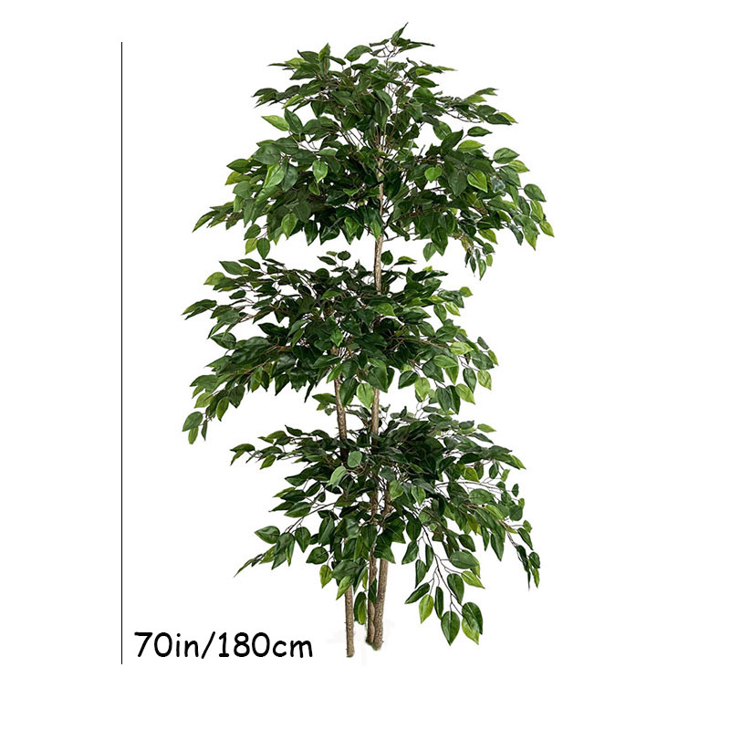 70in Ficus Artificial Tree Lar - Ficus Lyrata Tree reseña y precio