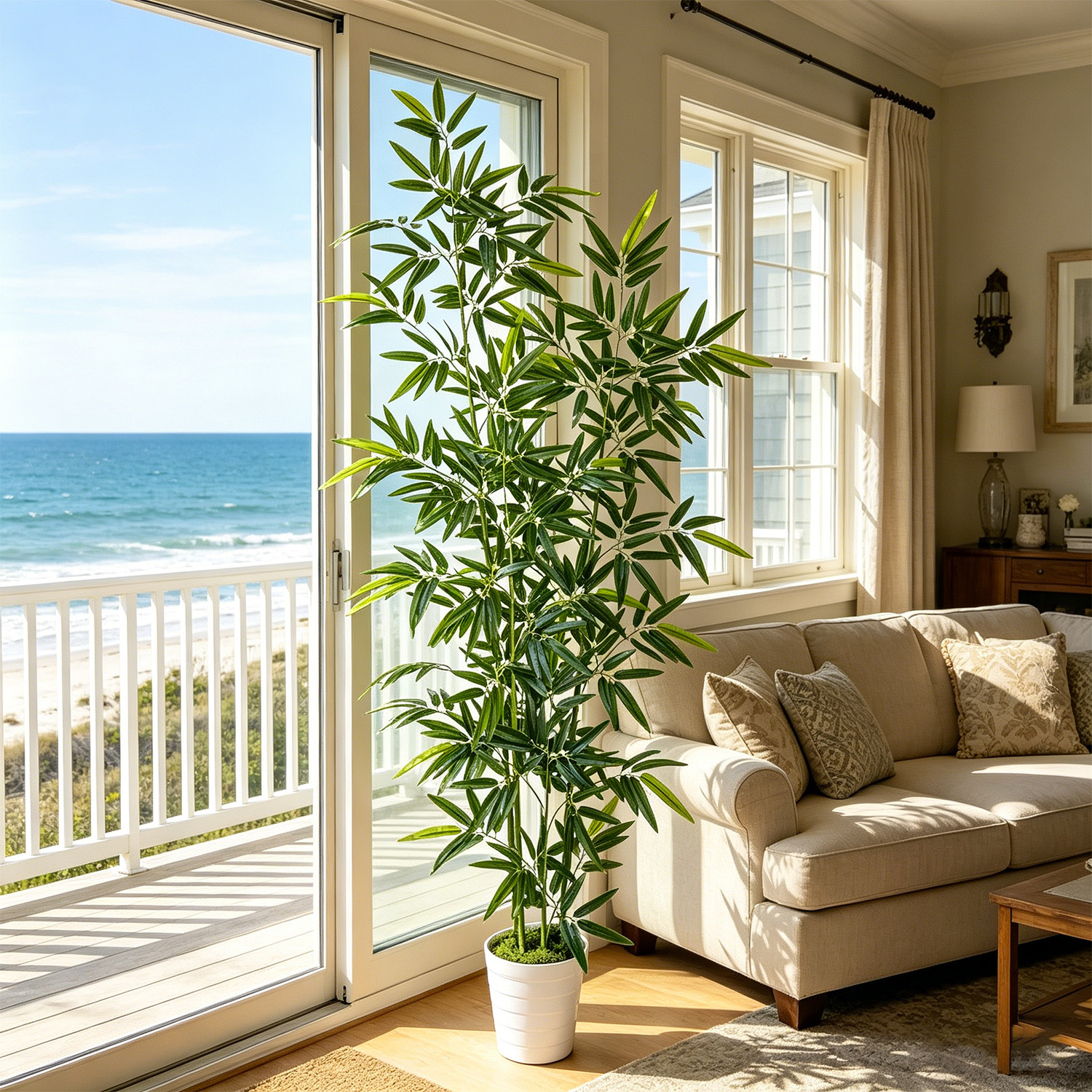 5.25FT-7.05FT Artificial Green - Dracaena Marginata reseña y precio