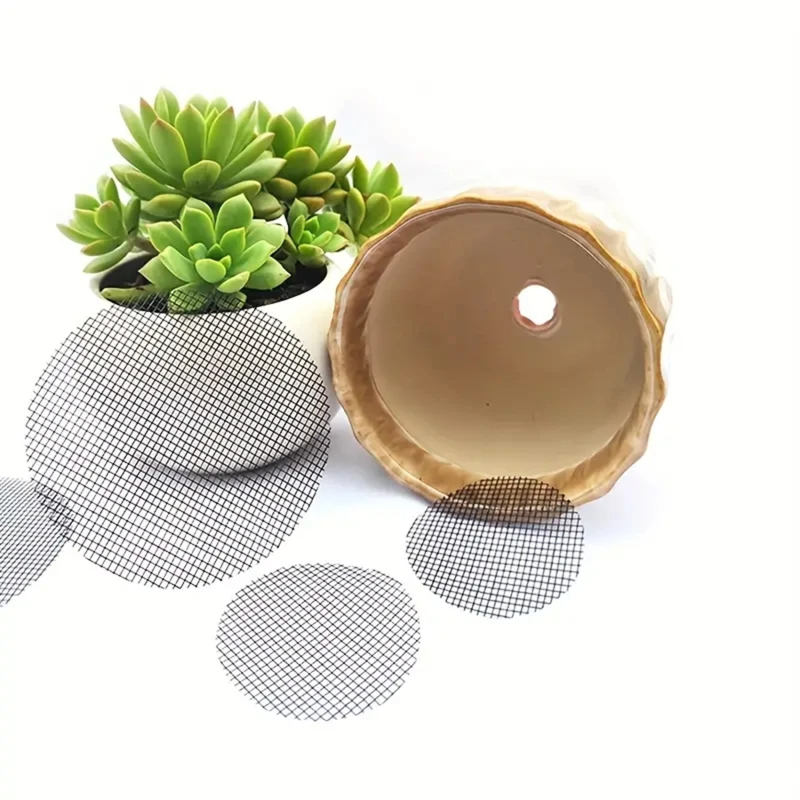 Pot Hole Mesh Pad Mat Grid Rou - Pilea Peperomioides reseña y precio
