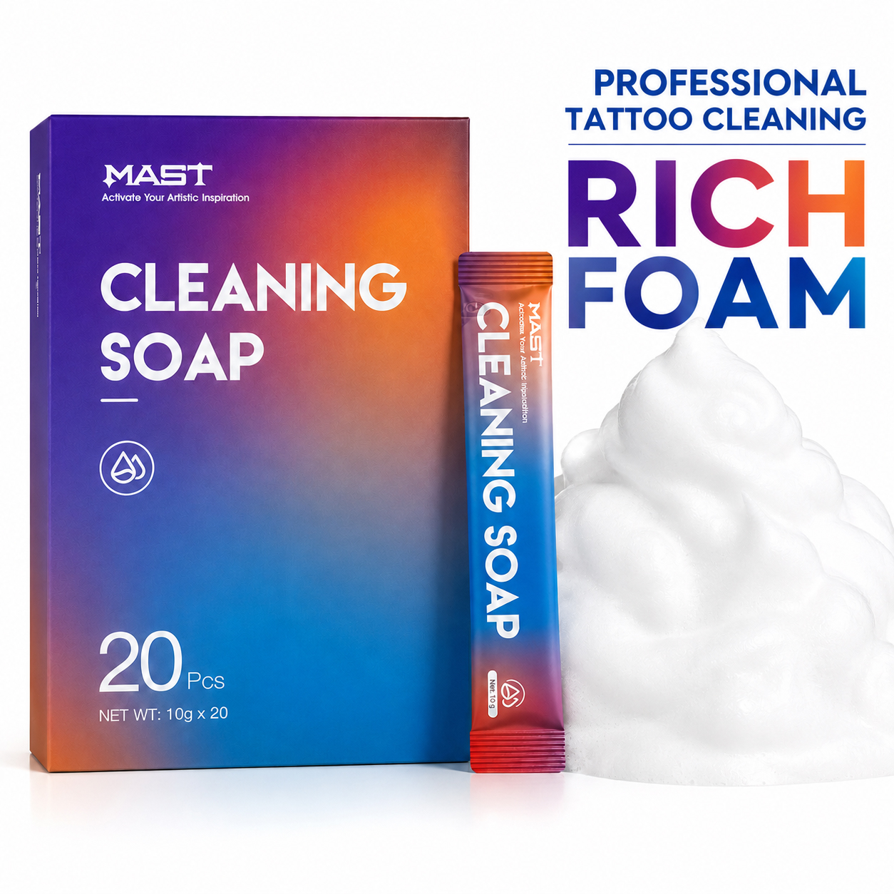 MAST Tattoo Cleaning Soap Effi - Aloe Vera Pot reseña y precio