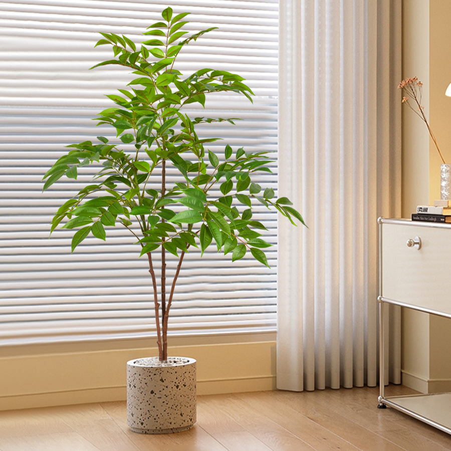 76-140cm Large Artificial Ficu - Ficus Lyrata Tree reseña y precio