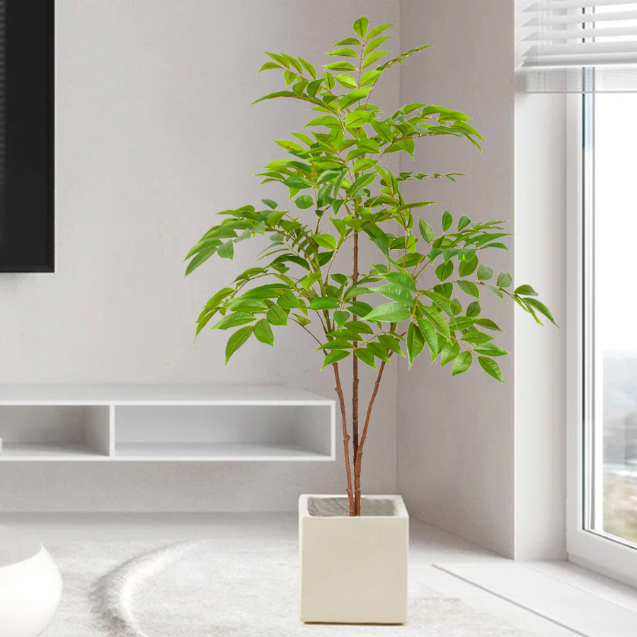 76-140cm Large Artificial Ficu - Ficus Lyrata Tree reseña y precio