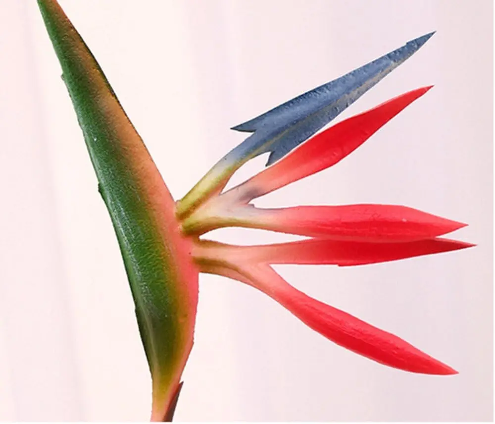 8PCS Artificial Flowers Streli - Bird Paradise Strelitzia reseña y precio