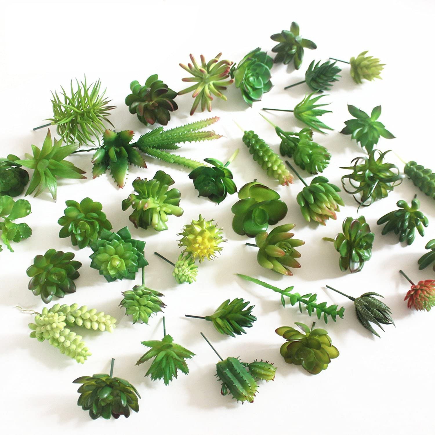 15pcs Artificial Succulent Pla - Echeveria Succulent reseña y precio