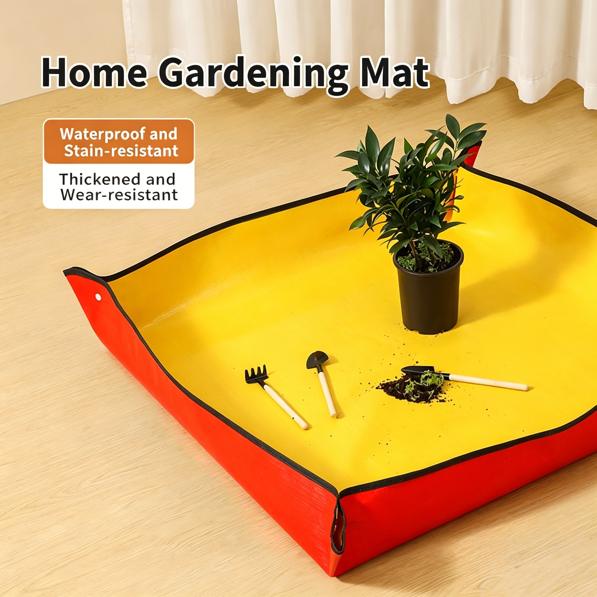 Plant Repotting Mat, Waterproo - Echeveria Succulent reseña y precio