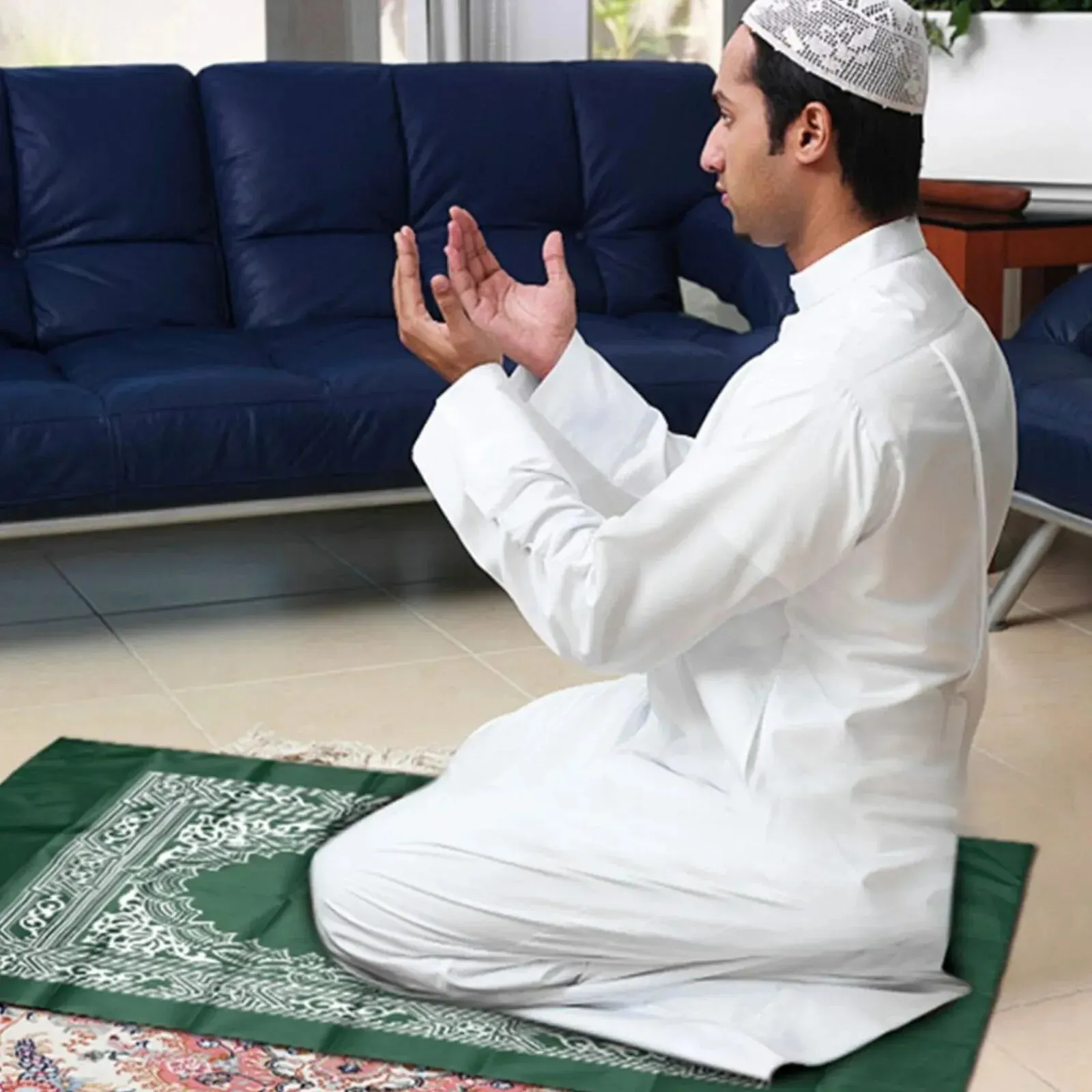 Muslim Prayer Rug Portable Lar - Maranta Prayer Plant reseña y precio
