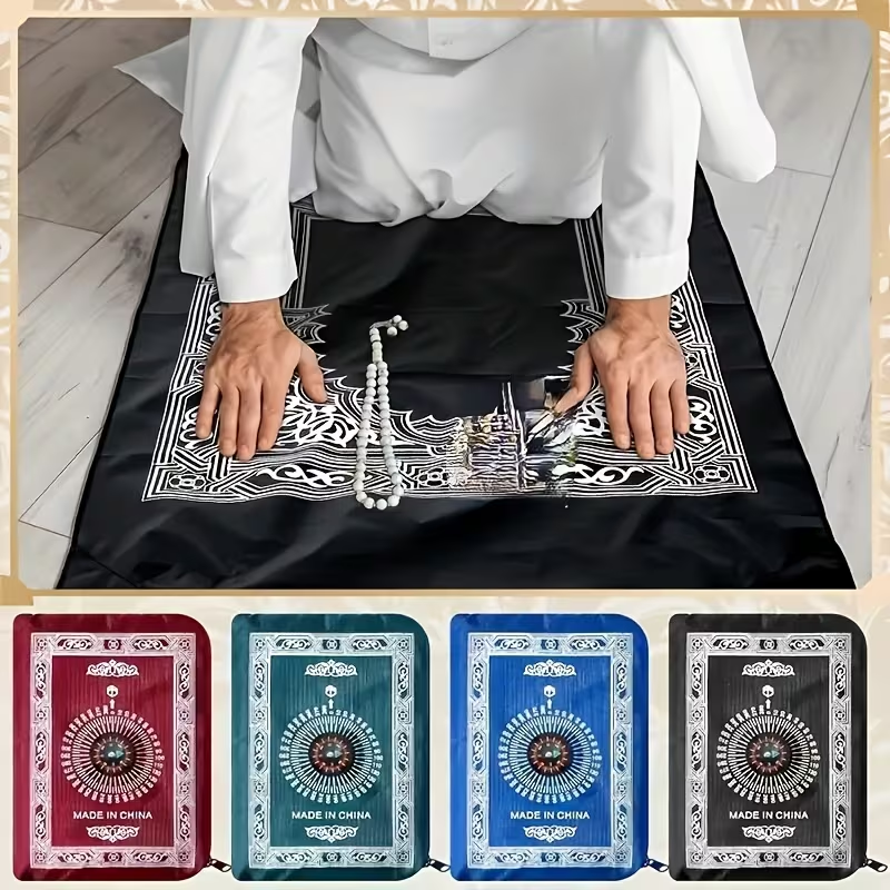 100*60cm Muslim Prayer Rug Pol - Maranta Prayer Plant reseña y precio