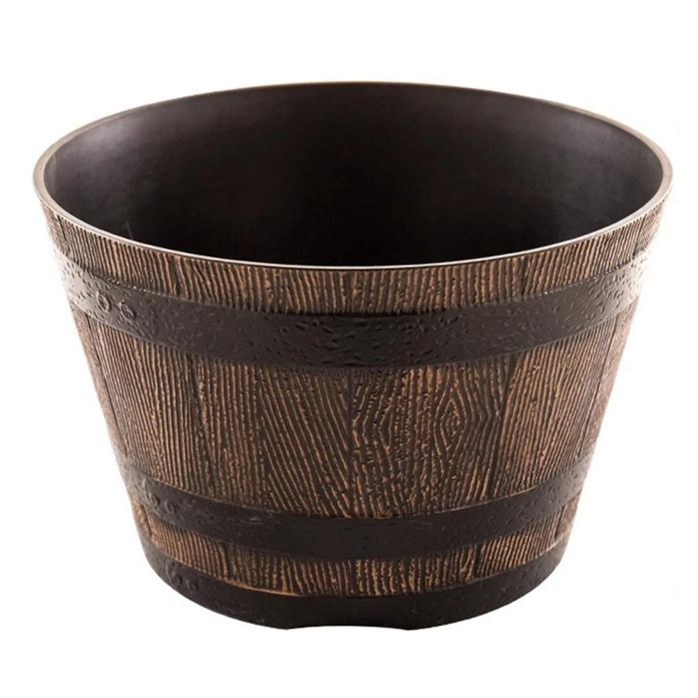 Rustic Whiskey Bucket Resin Po - Aloe Vera Pot reseña y precio