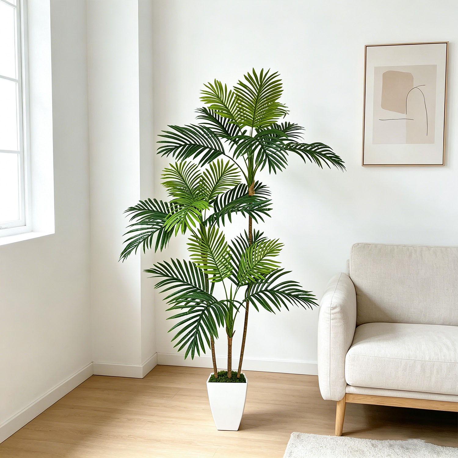 140-180Cm/5.9Ft Artificial Are - Dracaena Marginata reseña y precio