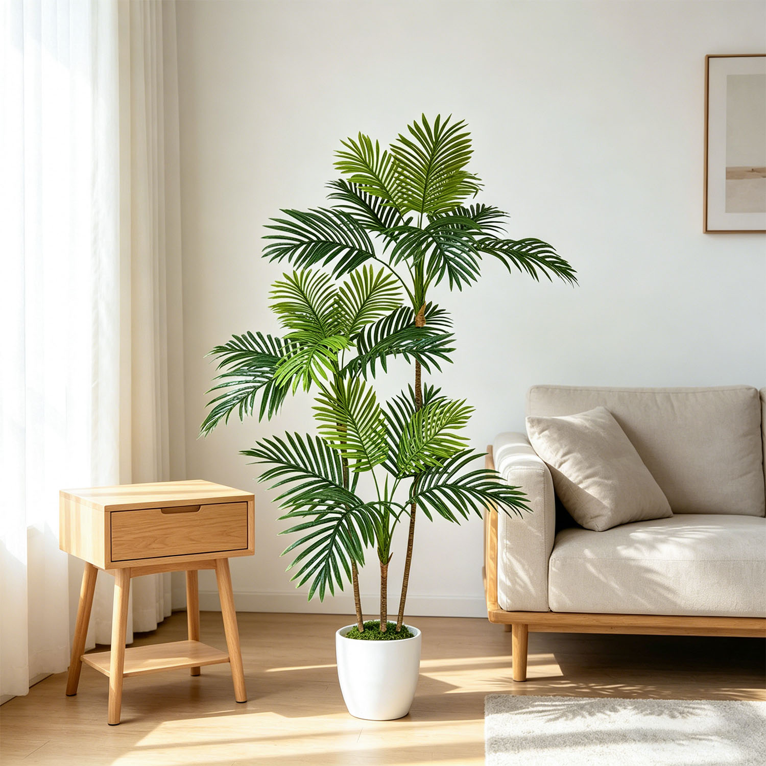 140-180Cm/5.9Ft Artificial Are - Dracaena Marginata reseña y precio