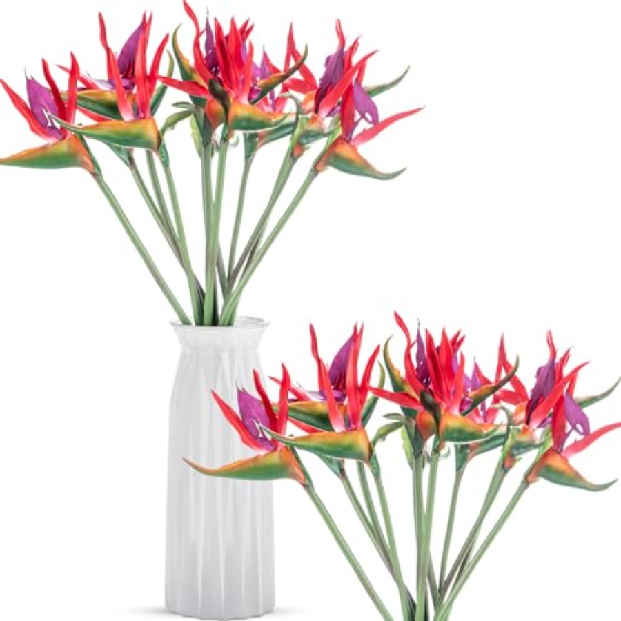 Pcs Bird of Paradise Artificia - Bird Paradise Strelitzia reseña y precio