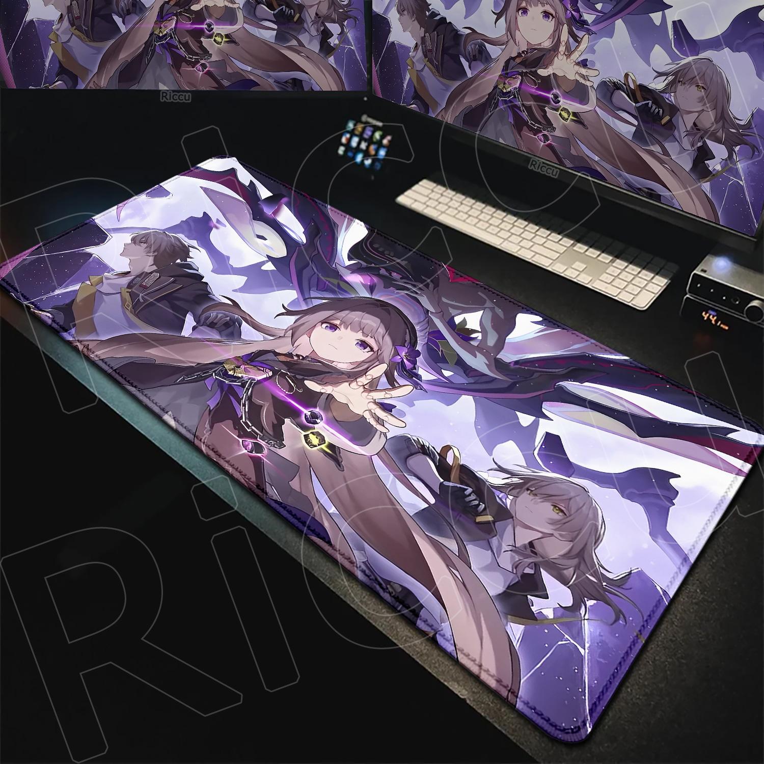 The Herta Keyboard Mat Purple  - Tradescantia Purple reseña y precio