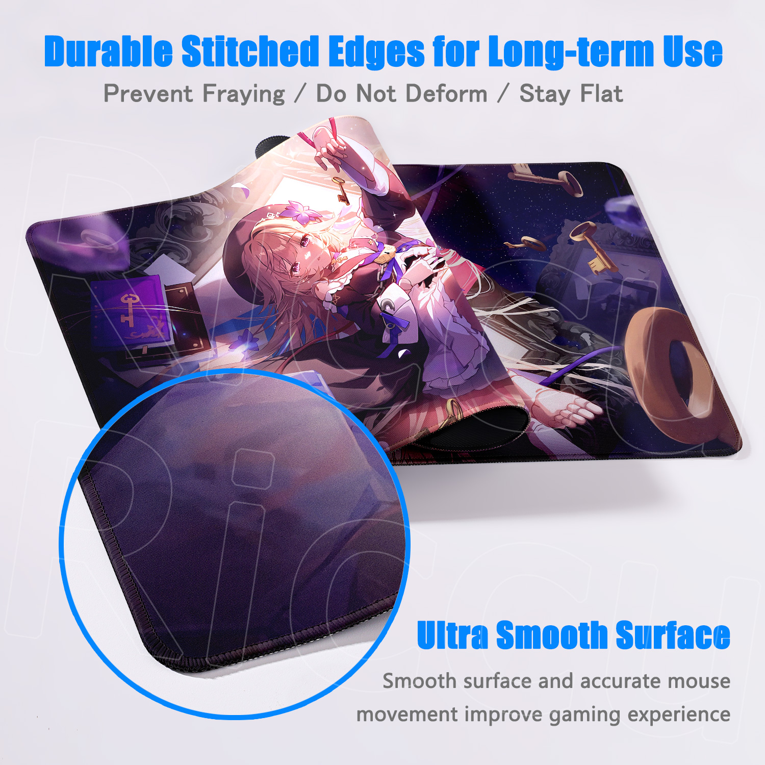 The Herta Keyboard Mat Purple  - Tradescantia Purple reseña y precio
