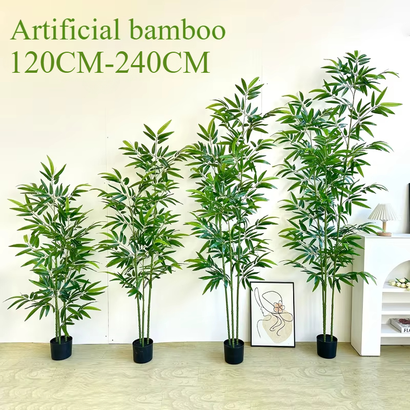 Artificial Green Bamboo Fadele - Dracaena Marginata reseña y precio