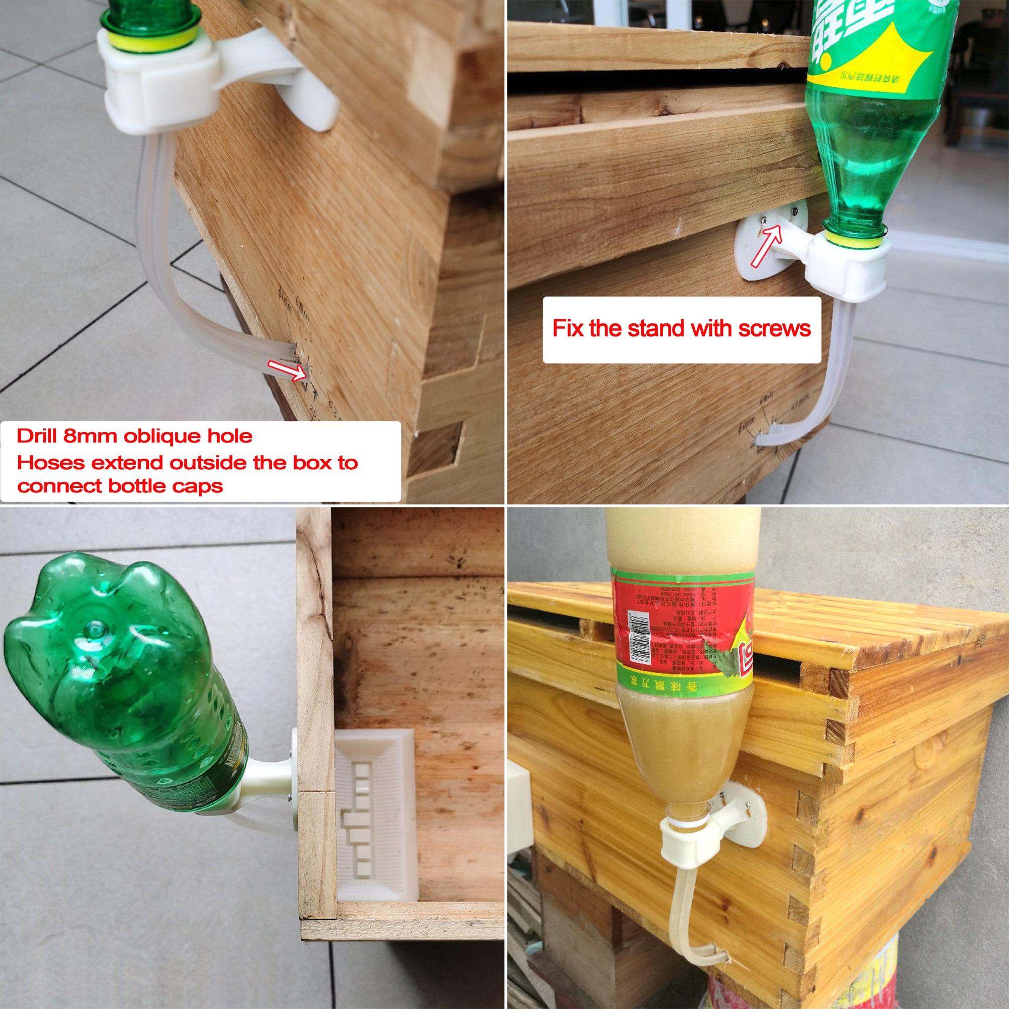 2Pcs Automatic Feeding Drinker - Begonia Rex reseña y precio