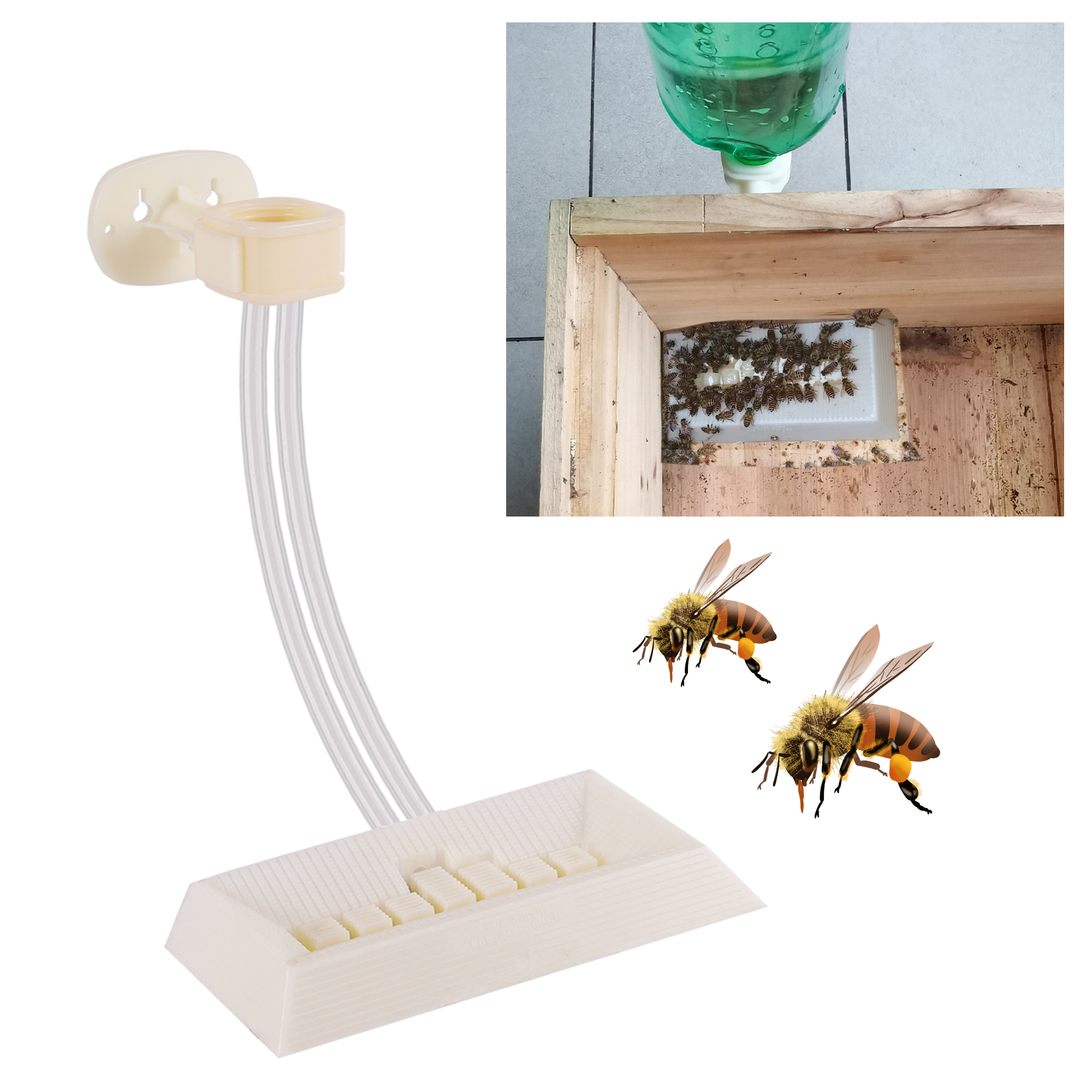 2Pcs Automatic Feeding Drinker - Begonia Rex reseña y precio