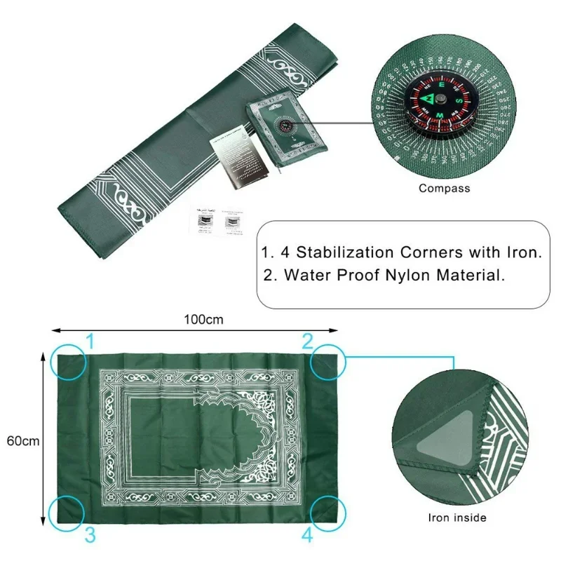 Muslim Prayer Rug Polyester Po - Maranta Prayer Plant reseña y precio