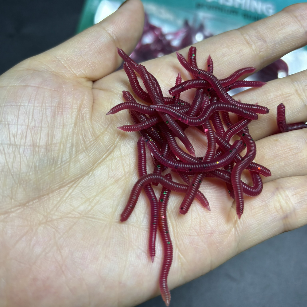 100-200pcs Soft Lure Bass Brea - Aglaonema Red reseña y precio