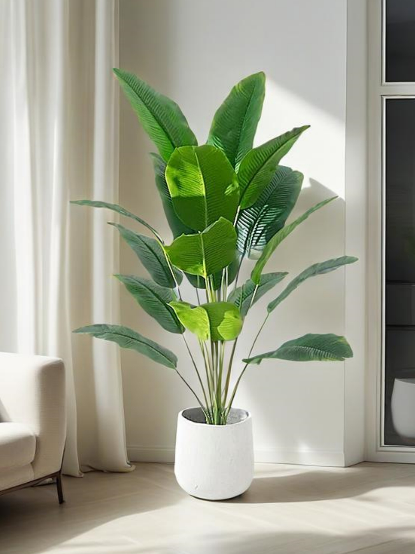 Artificial Banana Tree Fake Bi - Dracaena Marginata reseña y precio