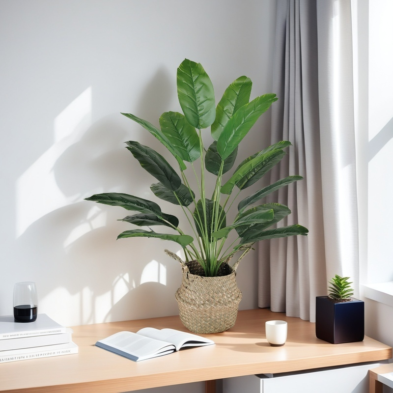 Artificial Banana Tree Fake Bi - Dracaena Marginata reseña y precio