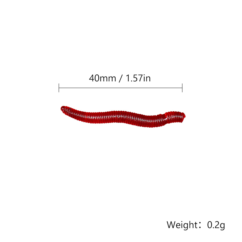 CIBO 50pcs-Artificial Red Worm - Aglaonema Red reseña y precio