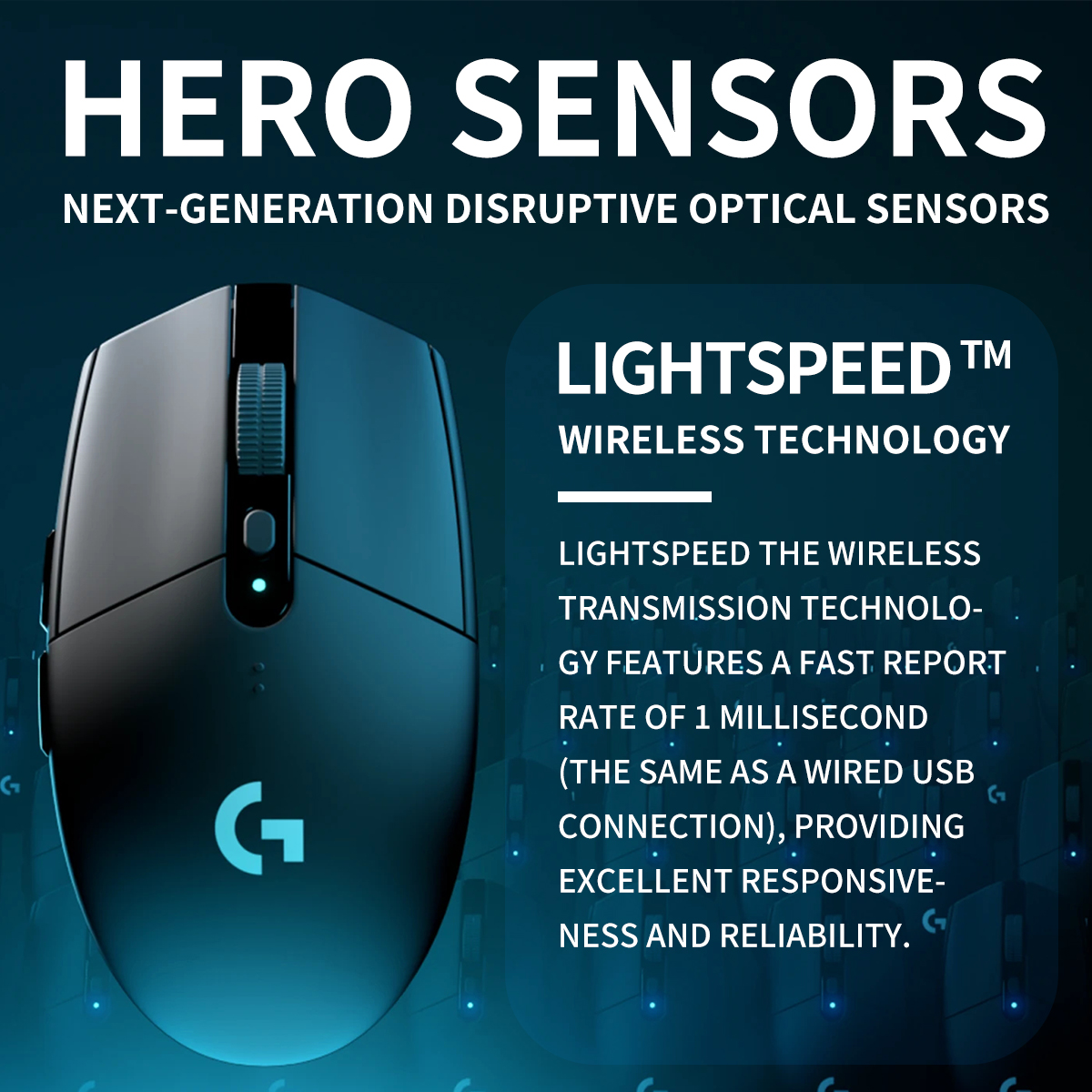 Logitech G304 Wireless Dual Mo - Tradescantia Purple reseña y precio