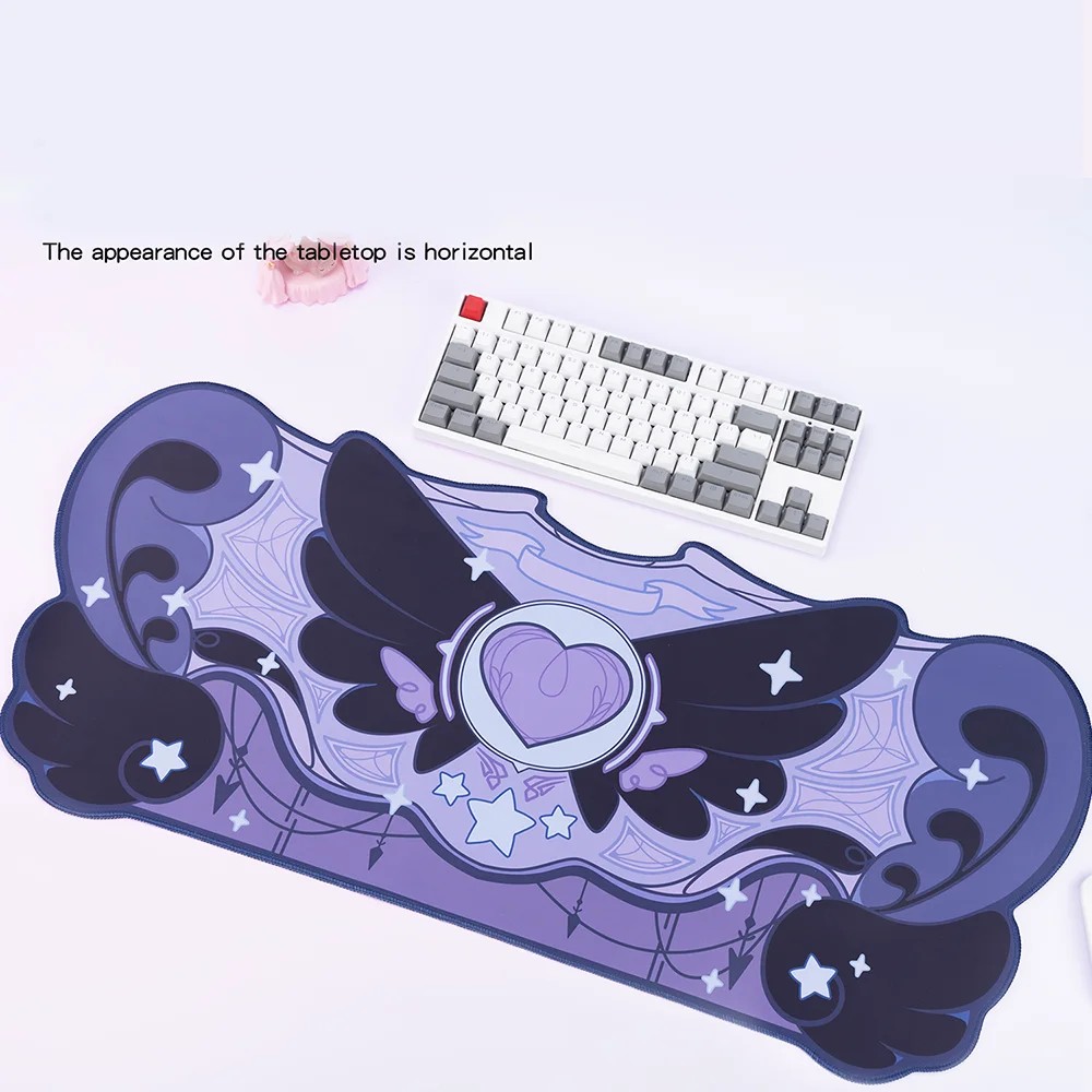 VIKAMA Mouse Pad Desk Mat Irre - Tradescantia Purple reseña y precio