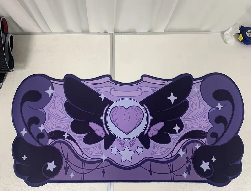 VIKAMA Mouse Pad Desk Mat Irre - Tradescantia Purple reseña y precio