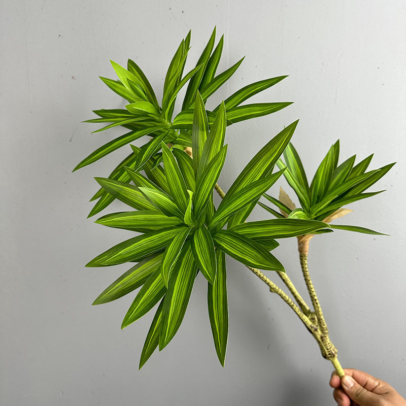 Simulated Green Plants 3 Heads - Dracaena Marginata reseña y precio