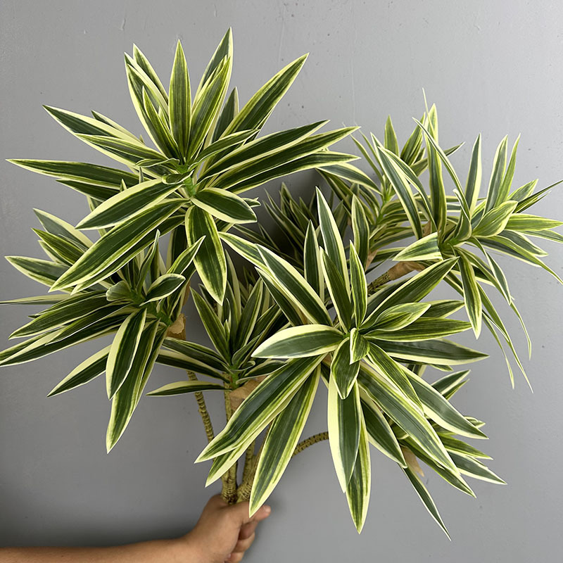 Simulated Green Plants 3 Heads - Dracaena Marginata reseña y precio