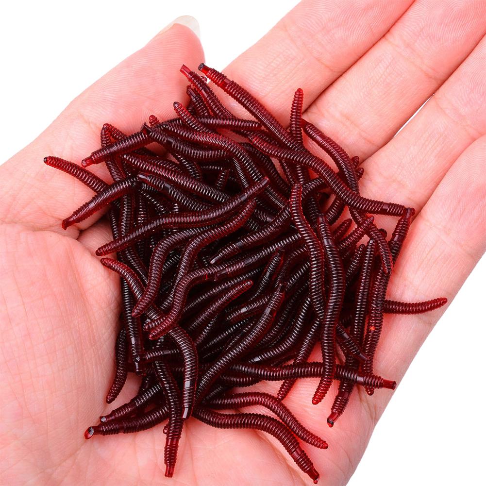 50/100PCS Soft Lure Bass Bream - Aglaonema Red reseña y precio