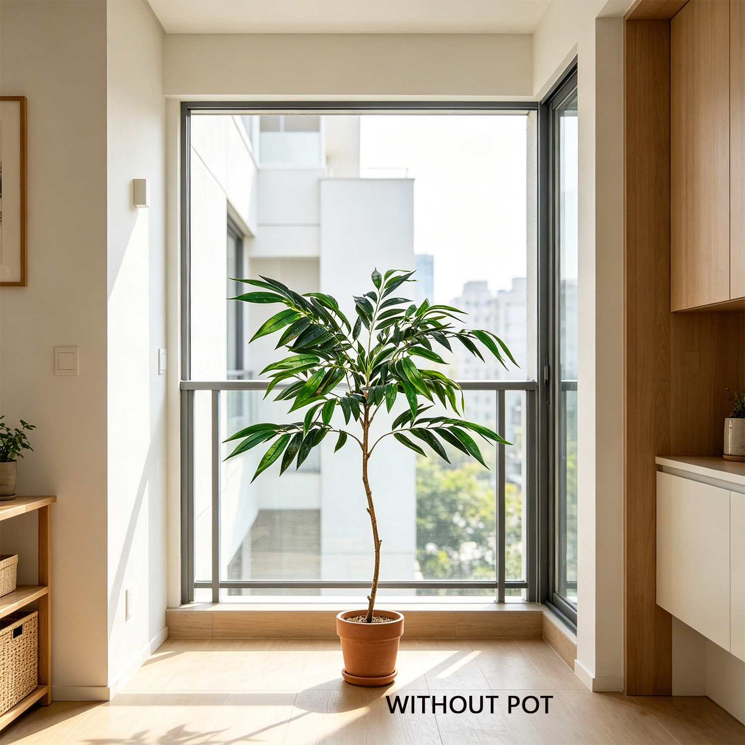 65-160cm Artificial plant Will - Ficus Lyrata Tree reseña y precio