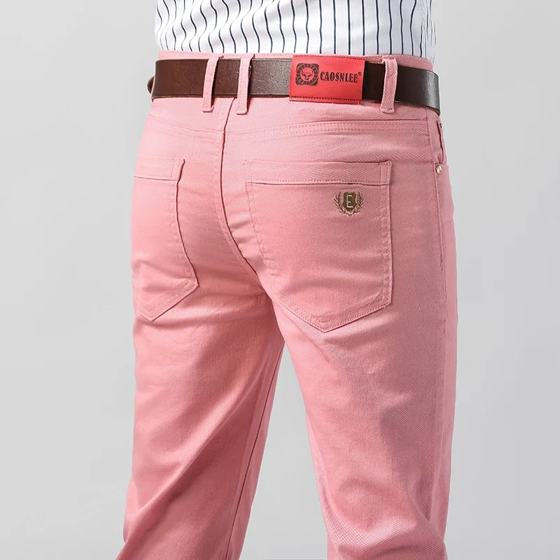 5 Colors Men's Colorful Denim  - Aglaonema Red reseña y precio